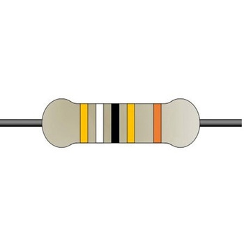 金属皮膜固定抵抗器 0.6W 390kΩ ±1% 1箱 5000個入 YAGEO
