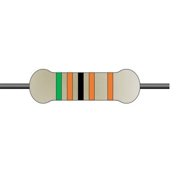 金属皮膜固定抵抗器 0.6W 5.1kΩ ±1% 1箱 5000個入 YAGEO