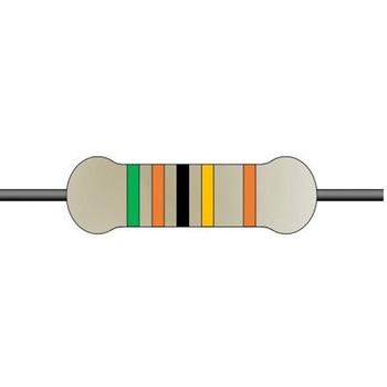 金属皮膜固定抵抗器 0.6W 510kΩ ±1% 1セット 100個入 YAGEO