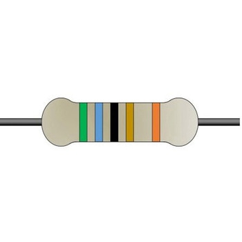 金属皮膜固定抵抗器 0.6W 56Ω ±1% 1箱 5000個入 YAGEO