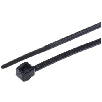 結束バンド 100mm x 2.5 mm 黒 ナイロン 66 1袋 100個入 ヘラマンタイトン(旧:タイトン)
