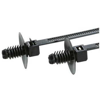 結束バンド 110mm x 2.5 mm 黒 ナイロン 66 1袋 500個入 ヘラマンタイトン(旧:タイトン)