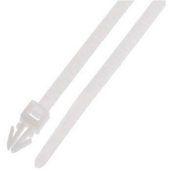 結束バンド 160.02mm x 3.6 mm ナチュラル ナイロン 66 1袋 25個入 ヘラマンタイトン(タイトン)