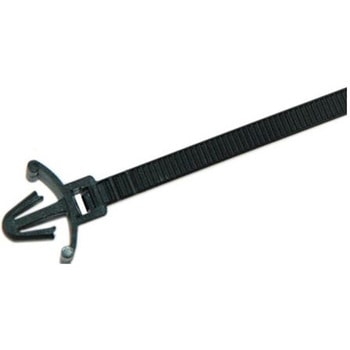 結束バンド 165mm x 4.6 mm 黒 ナイロン 66 1袋 100個入 ヘラマンタイトン(タイトン)