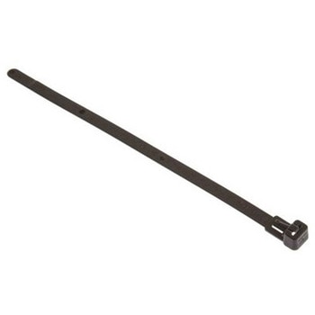 結束バンド 180mm x 6.5 mm 黒 ナイロン 66 1袋 100個入 ヘラマンタイトン(タイトン)