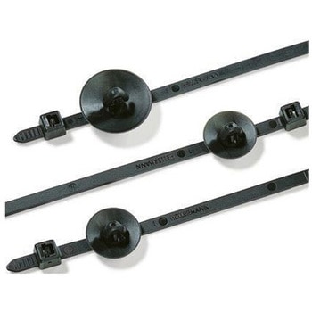 結束バンド 190mm x 4.6 mm 黒 ナイロン 66 1袋 100個入 ヘラマンタイトン(旧:タイトン)