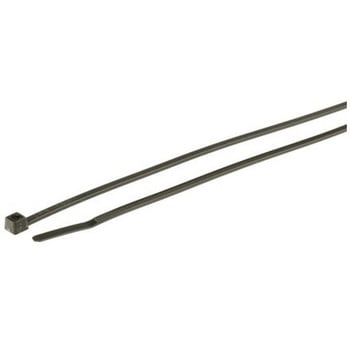 結束バンド 200mm x 2.5 mm 黒 ナイロン 66 1袋 100個入 ヘラマンタイトン(タイトン)