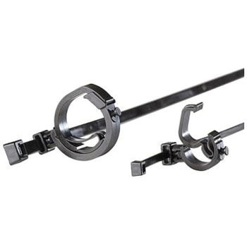 結束バンド 200mm x 4.6 mm 黒 ポリアミド 1袋 200個入 - ヘラマンタイトン(旧:タイトン)