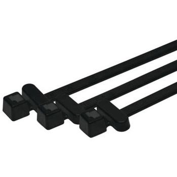 結束バンド 200mm x 4.6 mm 黒 ポリアミド6.6 PA66 1袋 100個入 ヘラマンタイトン(タイトン)