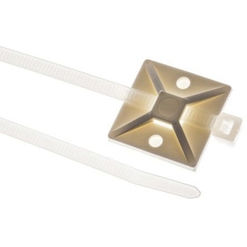 結束バンド 200mm x 5.4 mm ナチュラル ナイロン 66 1袋 50個入 ヘラマンタイトン(旧:タイトン)