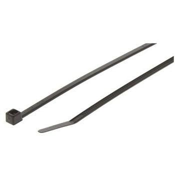 結束バンド 260mm x 3.3 mm 黒 ナイロン 66 1袋 100個入 ヘラマンタイトン(タイトン)
