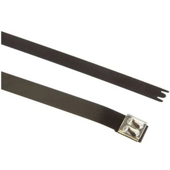 結束バンド 362mm x 12.3 mm 黒 ポリエステルコーティングしたステンレススチール 1袋 50個入 ヘラマンタイトン(タイトン)