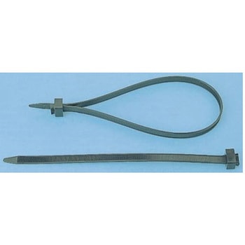 結束バンド 375mm x 7.6 mm 黒 ナイロン 66 1袋 50個入 ヘラマンタイトン(タイトン)