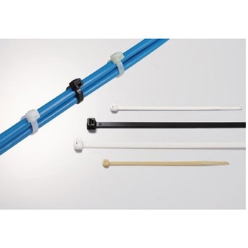 結束バンド 820mm x 8.8 mm ナチュラル ナイロン 66 1袋 25個入 ヘラマンタイトン(タイトン)
