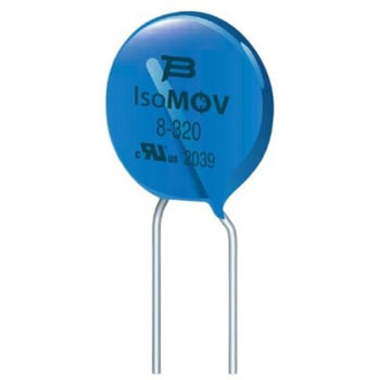 酸化金属バリスタ 最大直流定格電圧：225 V DC 350 V DC 385 V DC 670 V DC 745 V DC 30 pF 40 pF - BOURNS