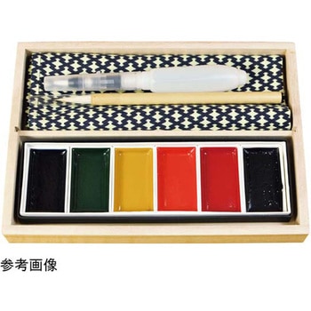 写人彩画スケッチセット 桐箱入 用美(ヤマコー)