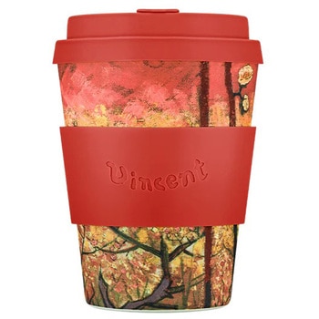 Ecoffee Cup(エコーヒー カップ) カップ ソーサー 繰り返し使える 環境に優しい Vincent Van Gogh Ecoffee Cup(エコーヒー カップ)