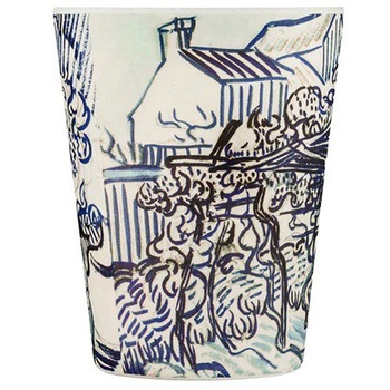 Ecoffee Cup(エコーヒー カップ) カップ ソーサー 繰り返し使える 環境に優しい Vincent Van Gogh Ecoffee Cup(エコーヒー カップ)