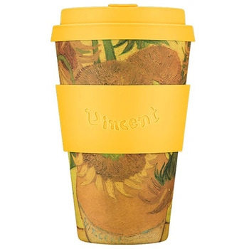 Ecoffee Cup(エコーヒー カップ) カップ ソーサー 繰り返し使える 環境に優しい Vincent Van Gogh Ecoffee Cup(エコーヒー カップ)