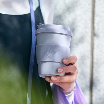 Ecoffee Cup(エコーヒー カップ) カップ ソーサー 繰り返し使える 環境に優しい Ecoffee Cup(エコーヒー カップ)