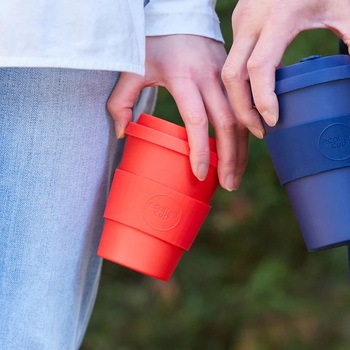 Ecoffee Cup(エコーヒー カップ) カップ ソーサー 繰り返し使える 環境に優しい Ecoffee Cup(エコーヒー カップ)