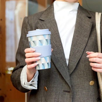 Ecoffee Cup(エコーヒー カップ) カップ ソーサー 繰り返し使える 環境に優しい Ecoffee Cup(エコーヒー カップ)