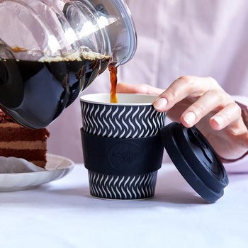 Ecoffee Cup(エコーヒー カップ) カップ ソーサー 繰り返し使える 環境に優しい Ecoffee Cup(エコーヒー カップ)