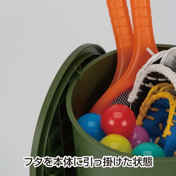 CS 座れるバケツ15L CAPTAIN STAG