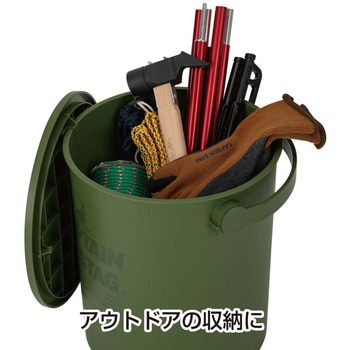 CS 座れるバケツ15L CAPTAIN STAG