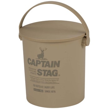 CS 座れるバケツ15L CAPTAIN STAG