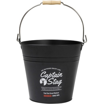 CS スチールバケツ10L CAPTAIN STAG