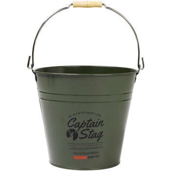 CS スチールバケツ10L CAPTAIN STAG
