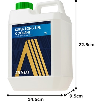 AISIN Long Life Coolant (Green) 2L LLCAZ-9006 - AISIN