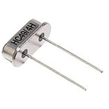 水晶振動子 10MHz スルーホール 2-pin HC49/4H 1袋 100個入 IQD