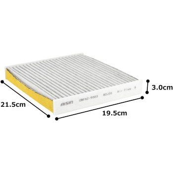 AISIN エアコンフィルター CBFAZ9003 AISIN