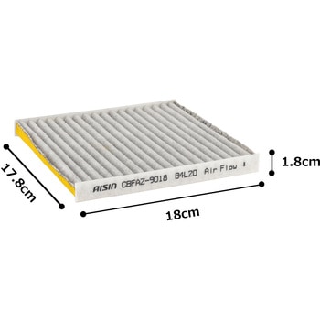 AISIN エアコンフィルター CBFAZ9018 AISIN