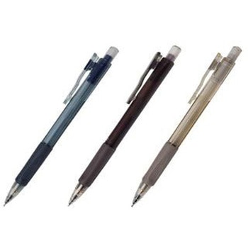 【名入れ】エアシャープ 【全3色】 シャープペン 0.5mm 300本入り 販促用ノベルティ 業務用 ビジネス オフィス用品 備品 レトロモダン シンプル ノック式 ジャストコーポレーション