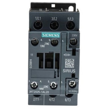 制御リレー Sirius Innovationシリーズ 3RT2 17 A 230 V ac SIEMENS