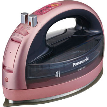 衣類ケア家電 Panasonic CaRuRu NI-WL603 NI-WL603ーP コードレススチームアイロン 1台 Panasonic