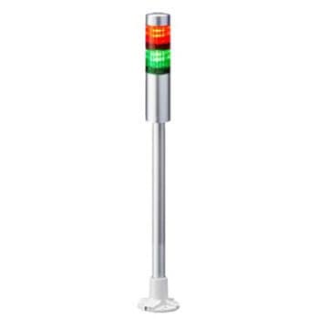 積層式表示灯 24 V dc 赤 / 緑 パトライト(旧春日電機)
