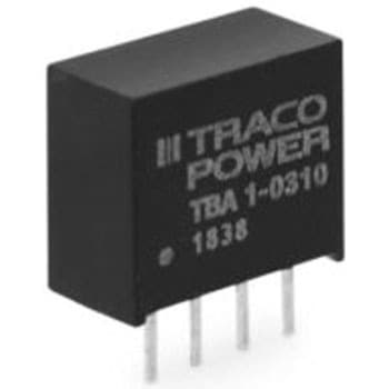 絶縁DC-DCコンバータ Vout：9V dc 21.6 → 26.4 V dc 1W TRACO POWER