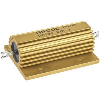 シャーシ取り付け抵抗器 100W 22Ω ±5% Arcol
