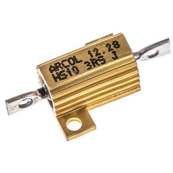 シャーシ取り付け抵抗器 10W 3.9Ω ±5% - ARCOL(OHMITE)