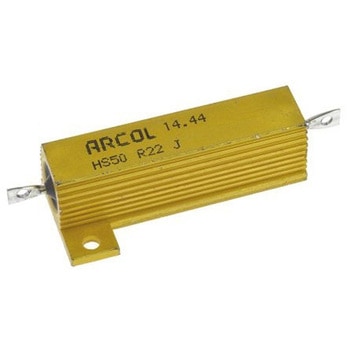 シャーシ取り付け抵抗器 50W 220mΩ ±5% ARCOL(OHMITE)
