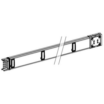 スイッチ付ソケット バスバー アルミニウム 146 x 54mm シュナイダーエレクトリック