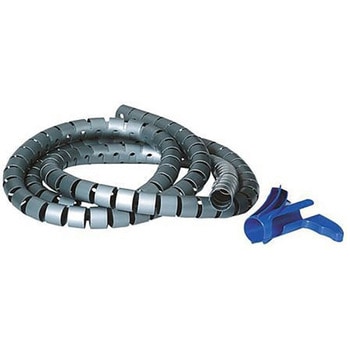 スパイラルケーブルラップ Polypropylene グレー ヘラマンタイトン(タイトン)