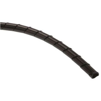 スパイラルケーブルラップ ナイロン6 PA 6 黒 1巻 30m入 ヘラマンタイトン(タイトン)