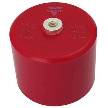 セラミックコンデンサ 715C30DK シリーズ 4.7nF 10.6 kVrms 30 kV dc 60 kV dc VISHAY