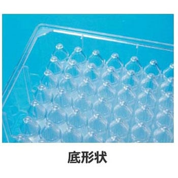 ディープウェルプレート 96well V底 P.S製 滅菌済 222-8662-01Nシリーズ EVER GREEN