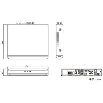 デジタルビデオレコーダー EA864CDシリーズ エスコ